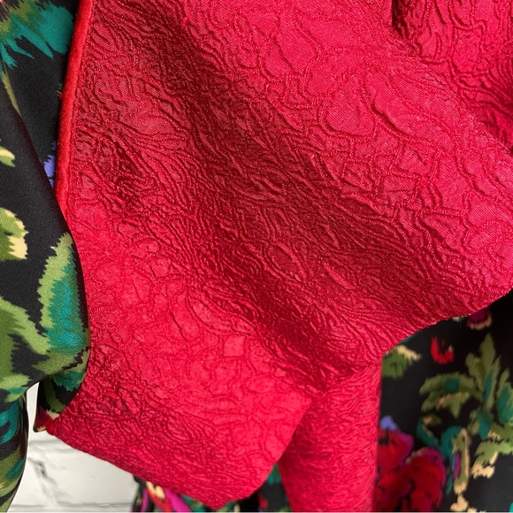 VICTORIA'S SECRET Vintage Floral Belted Long Robe size PS - Picture 3 of 5